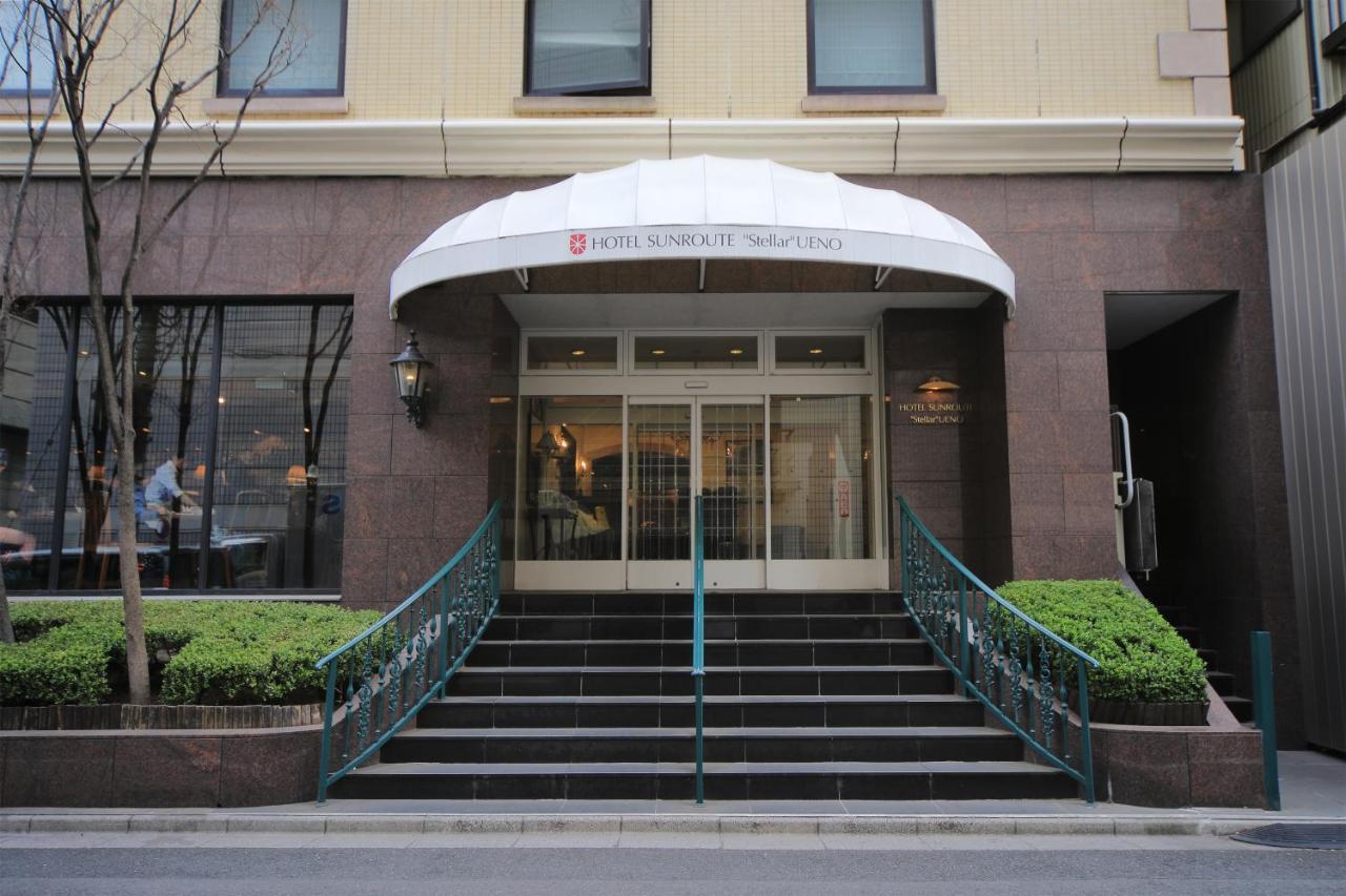 Hotel Sunroute Stellar Ueno Tokyo Exterior photo