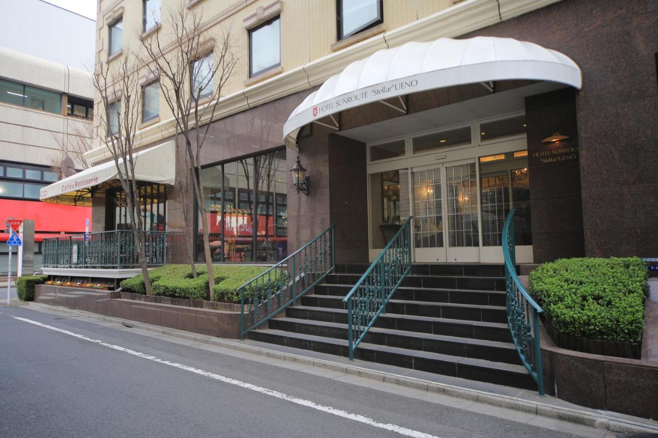 Hotel Sunroute Stellar Ueno Tokyo Exterior photo